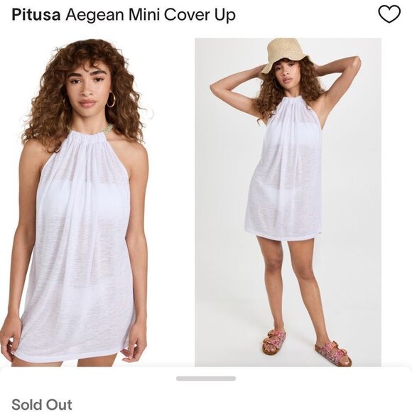 Neon Yellow PITUSA Cover Up Dress - Sheer - Petite Colorful Braided Strap - Picture 7 of 7